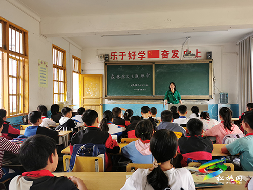 大路鎮(zhèn)完小開展森林防火宣傳教育