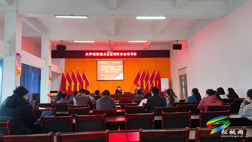 大坪場鎮(zhèn)召開重點企業(yè)消防安全培訓(xùn)會