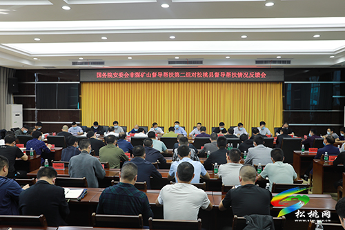 國務(wù)院安委會(huì)非煤礦山督導(dǎo)幫扶第二組對松桃督導(dǎo)幫扶情況反饋會(huì)召開