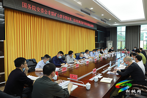 國務(wù)院安委會(huì)非煤礦山督導(dǎo)幫扶第二組對松桃督導(dǎo)幫扶情況反饋會(huì)召開