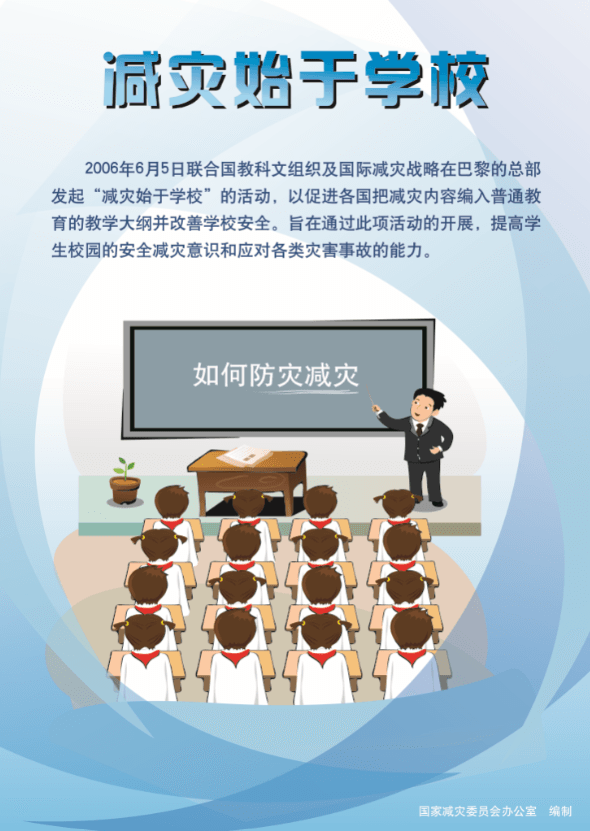 減災(zāi)始于學(xué)校（政策意識(shí)）