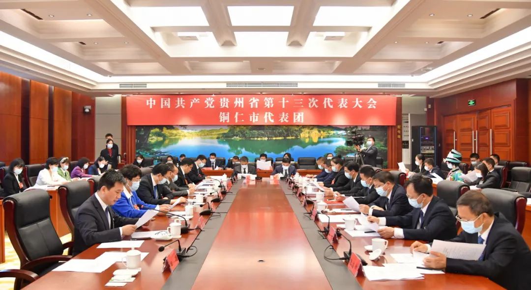 省第十三次黨代會(huì)銅仁市代表團(tuán)討論有關(guān)決議