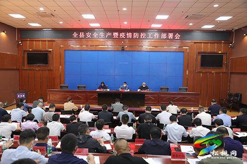 松桃收聽收看全市疫情防控電視電話會議并召開全縣安全生產(chǎn)暨疫情防控工作部署會