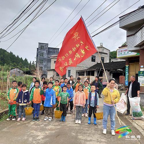 ​【新時代文明實踐】大坪場鎮(zhèn)開展“小手拉大手”志愿服務活動