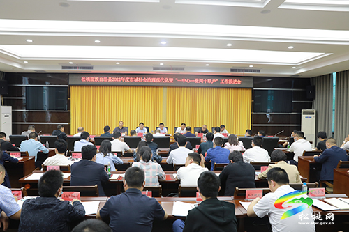 全縣2022年度市域社會(huì)治理現(xiàn)代化暨“一中心一張網(wǎng)十聯(lián)戶”工作推進(jìn)會(huì)召開(kāi)
