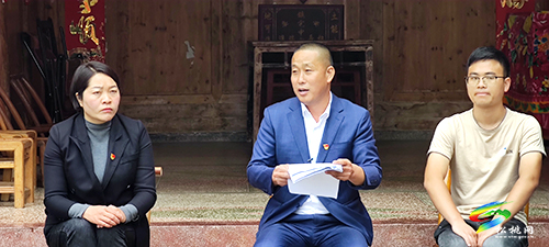 黨代表宣講在一線黨代會精神入民心
