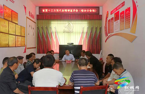 【貫徹黨代會　喜迎二十大】縣委統(tǒng)戰(zhàn)部到盤信鎮(zhèn)樓臺村宣講省第十三次黨代會精神
