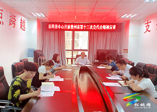 【貫徹黨代會　喜迎二十大】縣科技中心開展省第十三次黨代會精神宣講會