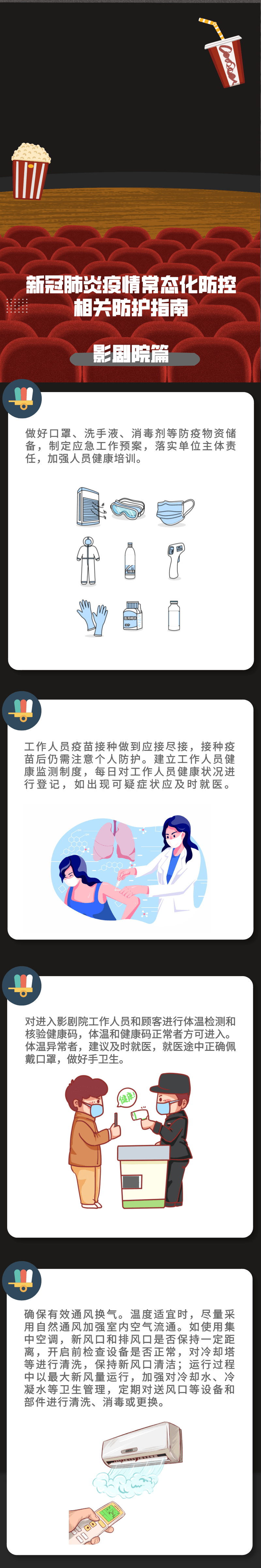 健康科普｜新冠肺炎疫情常態(tài)化防控防護指南之影劇院篇