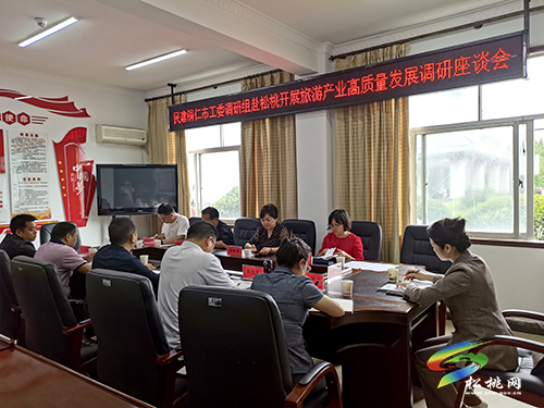 民建銅仁市工委調(diào)研組來(lái)松調(diào)研旅游產(chǎn)業(yè)高質(zhì)量發(fā)展工作