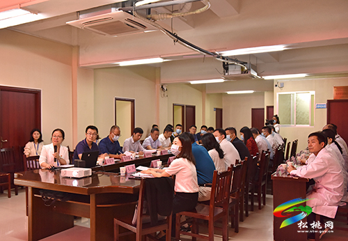 東莞市衛(wèi)生健康局到松桃人民醫(yī)院開展東西部衛(wèi)生健康協(xié)作專項調(diào)研