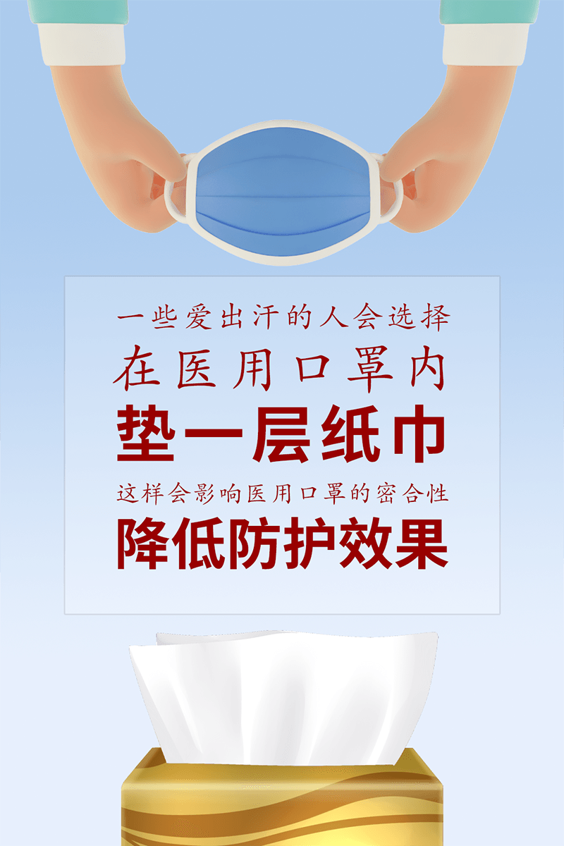 再熱也要正確佩戴口罩！