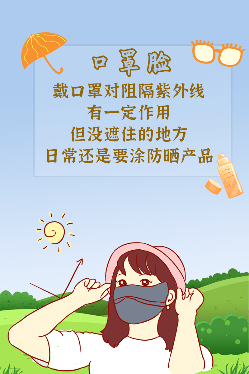 再熱也要正確佩戴口罩！
