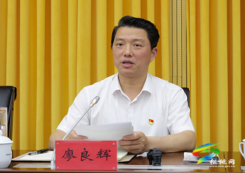 廖良輝到松桃考察“錳三角”礦業(yè)污染綜合整治工作