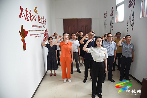 松桃融媒體中心開展“重溫入黨誓詞　不忘入黨初心”主題黨日活動(dòng)