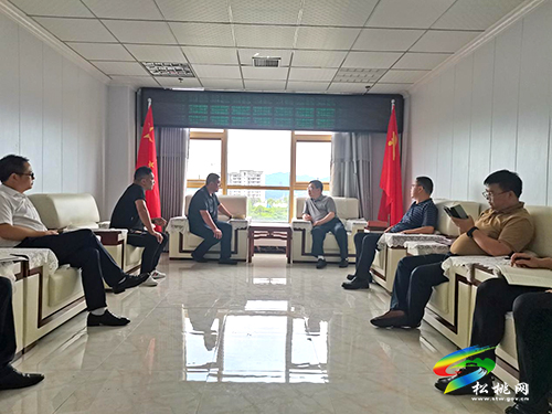 廣西協(xié)鑫新能源有限公司一行到松桃考察