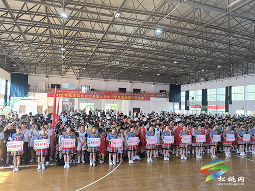 2022年全縣第九屆中小學(xué)生籃球賽（總決賽）舉行開幕式