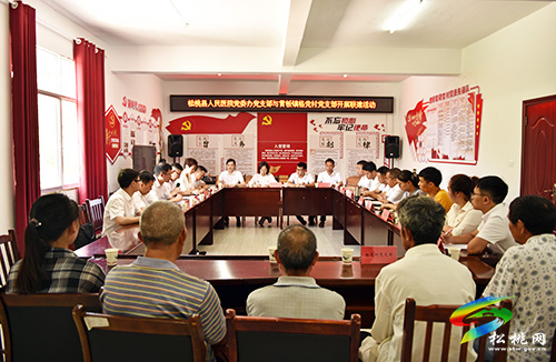 ​松桃人民醫(yī)院黨委辦黨支部與黃板鎮(zhèn)格黨村黨支部開展支部聯(lián)建活動