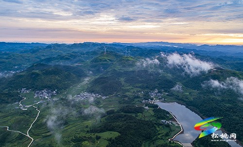 松桃：夏日山村美景如畫