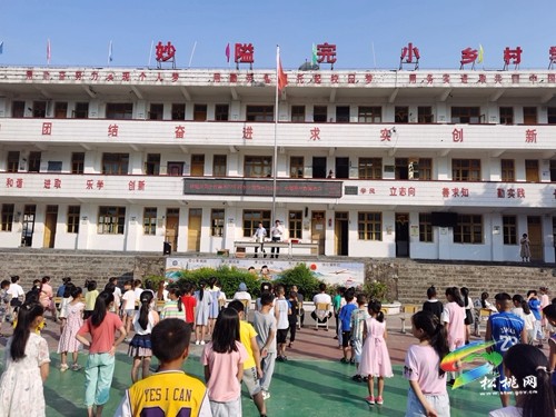 妙隘鄉(xiāng)完小開展“快樂暑假.平安相伴”主題教育活動