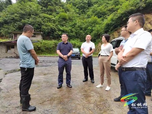 陳浩到石梁冷水溪蓼皋督導調(diào)研錳污染治理和錳產(chǎn)業(yè)高質(zhì)量發(fā)展工作