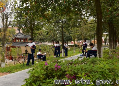 菁菁校園•楹聯(lián)書香潤桃李