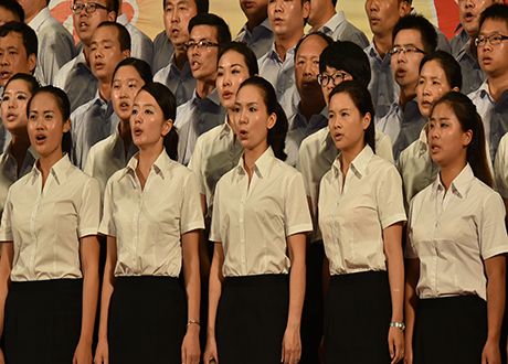 七月禮贊 民心向黨：松桃人唱響紅色旋律