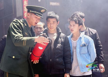 松桃在文物保護單位開展消防安全培訓(xùn)活動