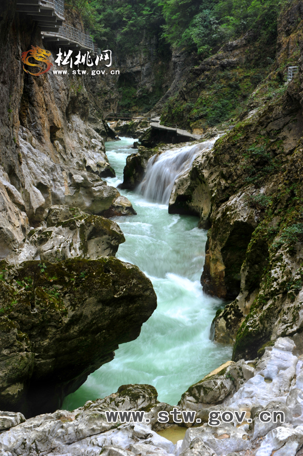 峽谷柔情：水秀馬槽河