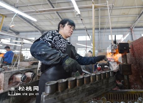 松桃村辦企業(yè)讓失地農(nóng)民富甲一方