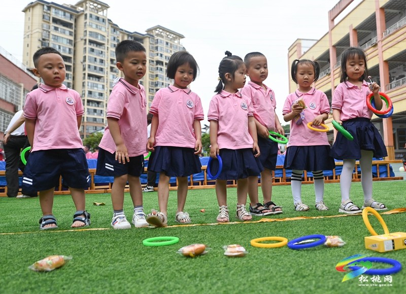縣實驗幼兒園：六一快樂 多彩游園活動樂趣多