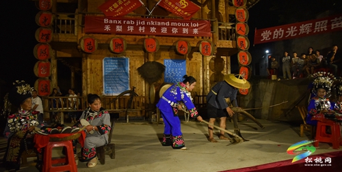 黨的光輝照苗疆 苗疆子女享安康——盤石鎮(zhèn)舉辦慶祝建黨102周年文藝演出