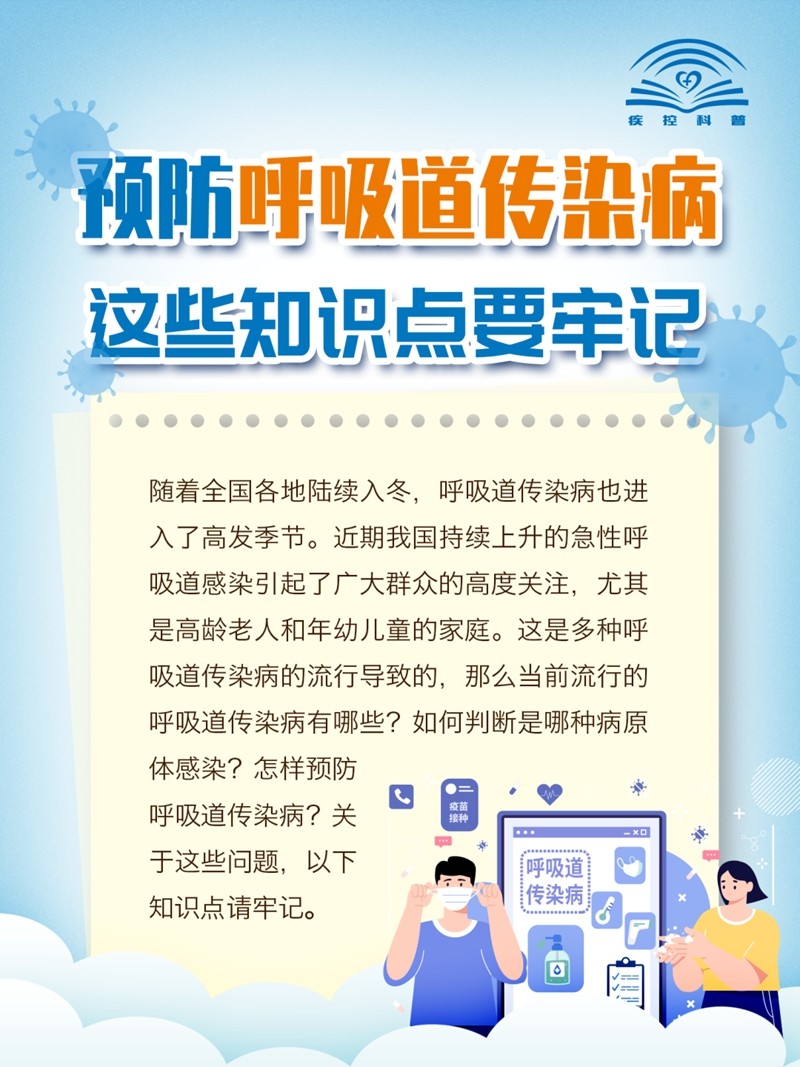 預(yù)防呼吸道傳染病，這些知識(shí)點(diǎn)要牢記