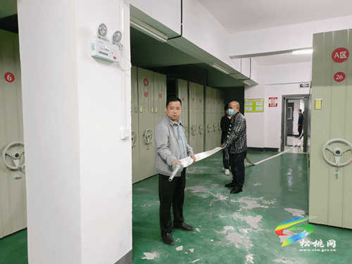 縣檔案館組織開展消防安全應急演練