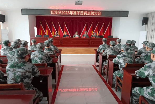 松桃：300余名退役軍人踴躍參加基干民兵點驗大會