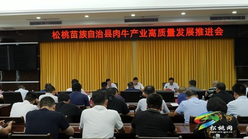 全縣肉牛產(chǎn)業(yè)高質(zhì)量發(fā)展推進(jìn)會(huì)召開