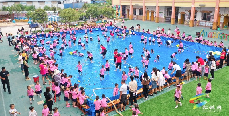 縣實驗幼兒園：六一快樂 多彩游園活動樂趣多