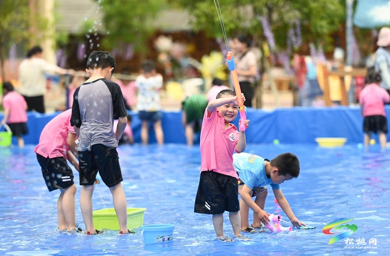 縣實驗幼兒園：六一快樂 多彩游園活動樂趣多