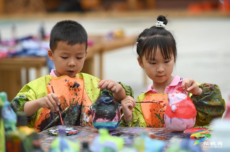 縣實驗幼兒園：六一快樂 多彩游園活動樂趣多
