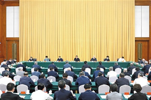 習(xí)近平在文化傳承發(fā)展座談會(huì)上強(qiáng)調(diào) 擔(dān)負(fù)起新的文化使命 努力建設(shè)中華民族現(xiàn)代文明 蔡奇主持