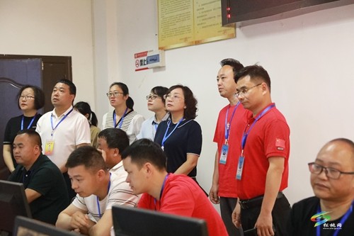 楊云帶隊(duì)到我縣巡查高考開考情況