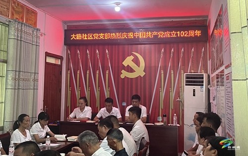大路鎮(zhèn)大路社區(qū)開展“七一”主題黨日系列活動