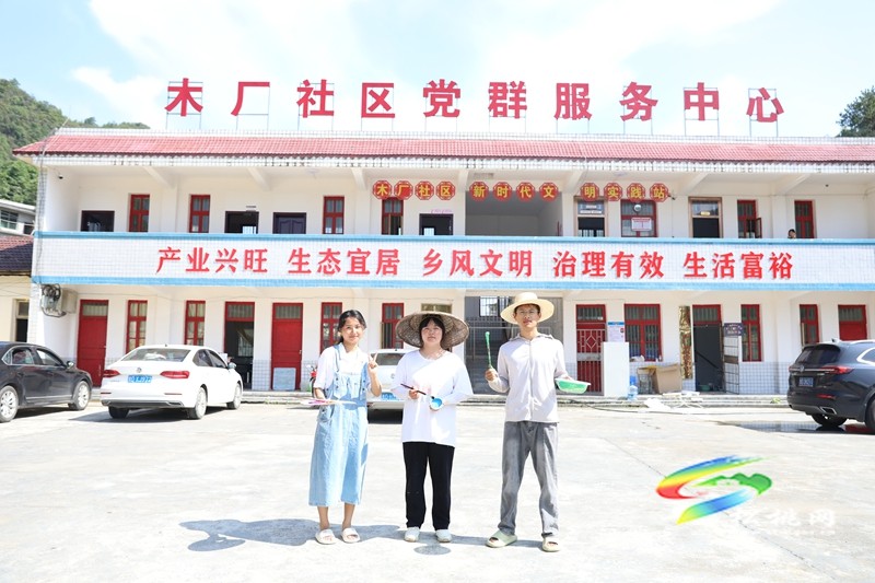 世昌街道：大學(xué)生暑期墻繪?扮靚美麗鄉(xiāng)村