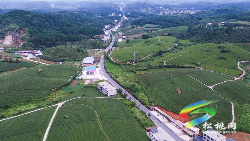 松桃：鄉(xiāng)村公路繪新景?風(fēng)光如畫展新顏