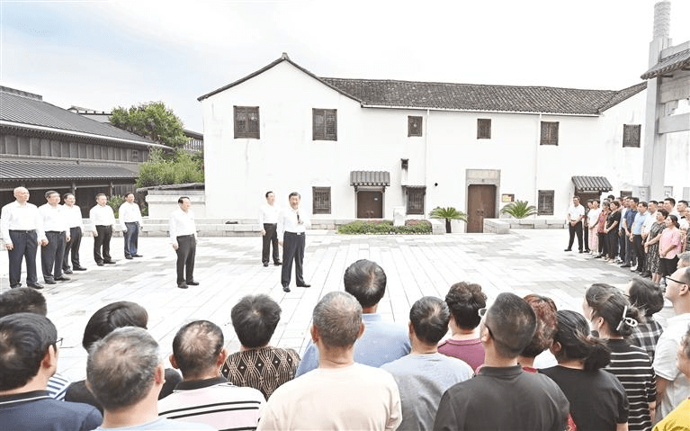 習(xí)近平在浙江考察時(shí)強(qiáng)調(diào) 始終干在實(shí)處走在前列勇立潮頭 奮力譜寫中國式現(xiàn)代化浙江新篇章