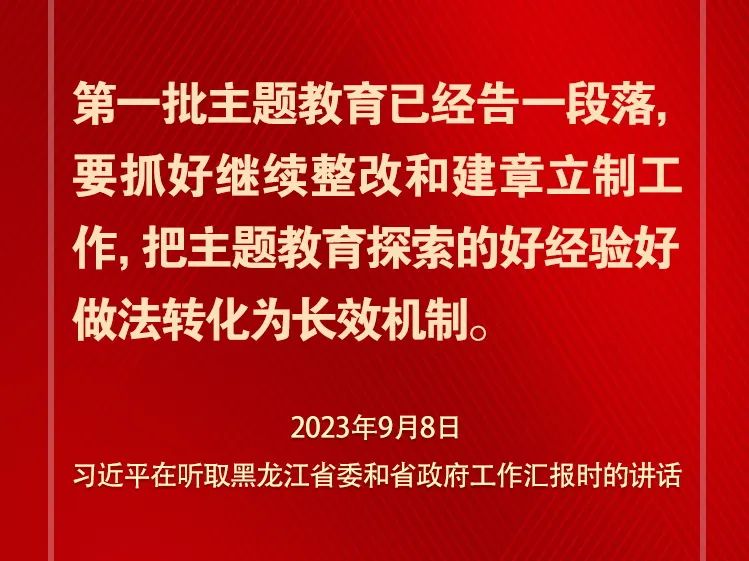 關(guān)于第二批主題教育 習(xí)近平總書記強(qiáng)調(diào)這些關(guān)鍵點(diǎn)
