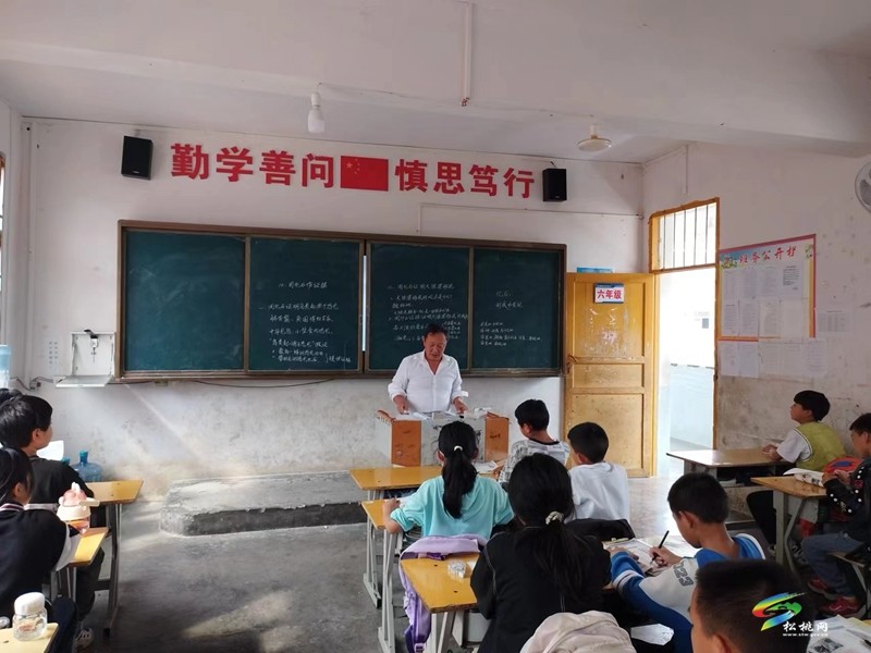 大路鎮(zhèn)桂芽完小開展科學教研活動