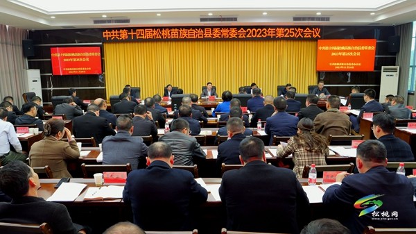 縣委常委會2023年第25次會議召開