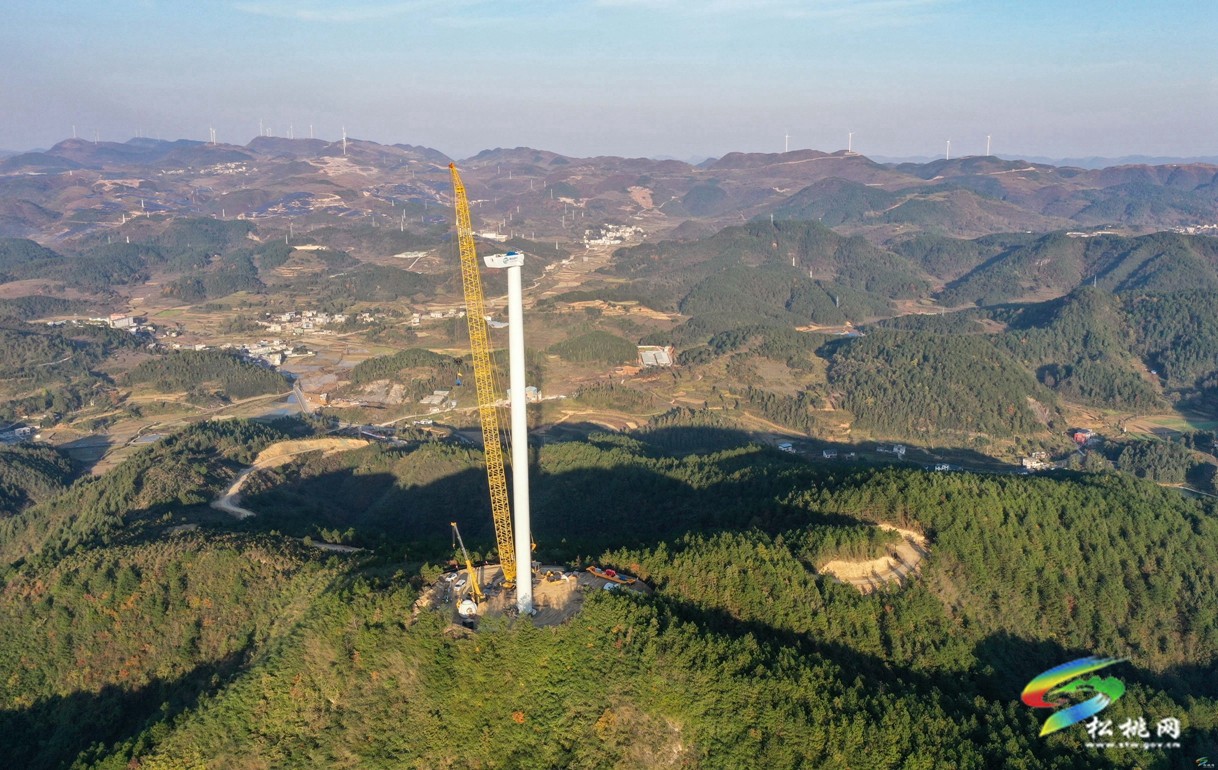 松桃：風(fēng)電光電項(xiàng)目建設(shè)忙