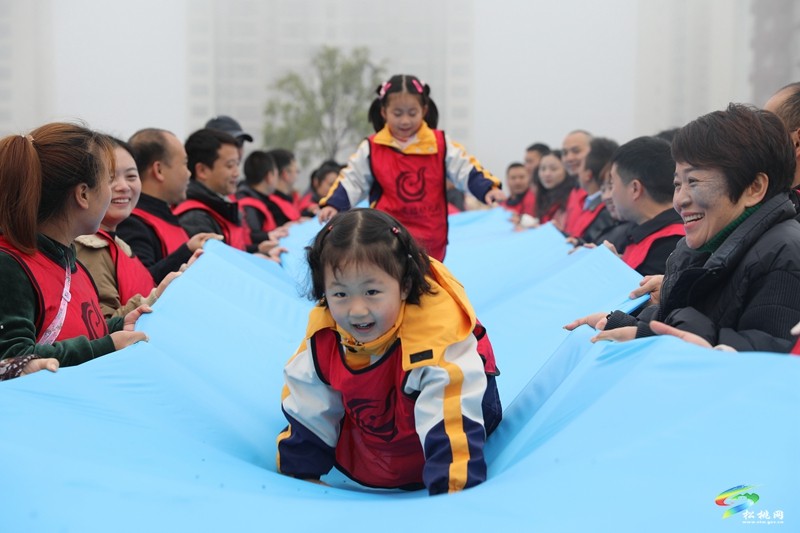 縣實驗幼兒園舉辦第32屆親子運動會